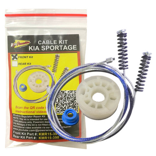 Kia Sportage QL 2014-2019 Window Regulator Repair Kit