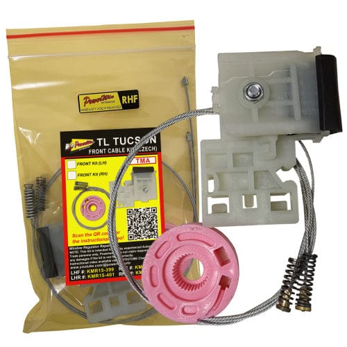 Hyundai Tucson Window Regulator Repair Kit FRONT - Czech TMA version